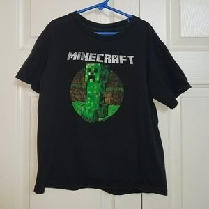 Boys minecraft shirt
